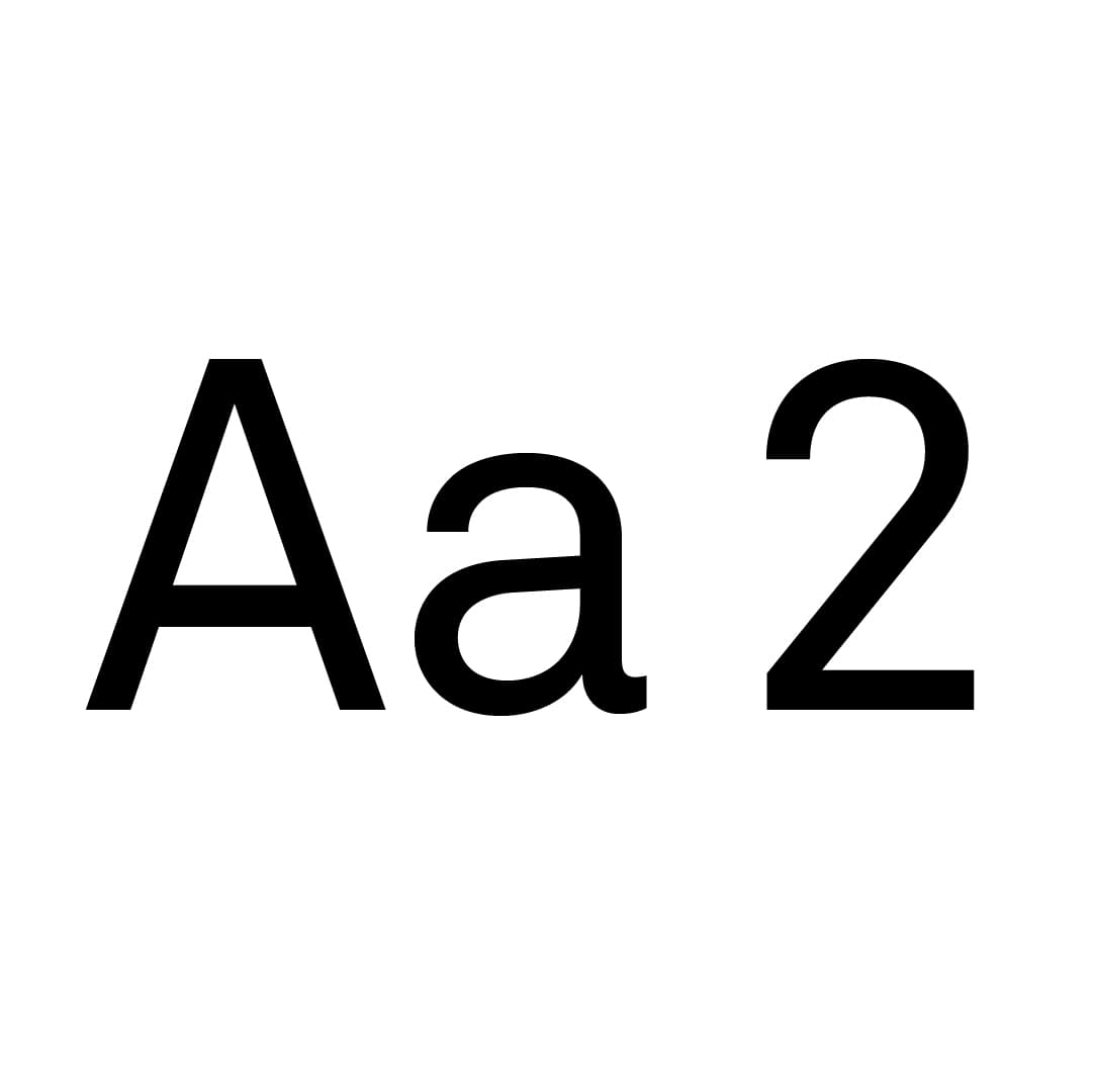 Schriftgröße 1 - Beispielbild