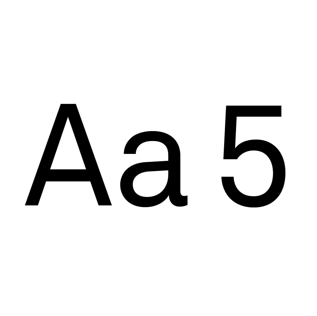 Schriftgröße 4 - Beispielbild