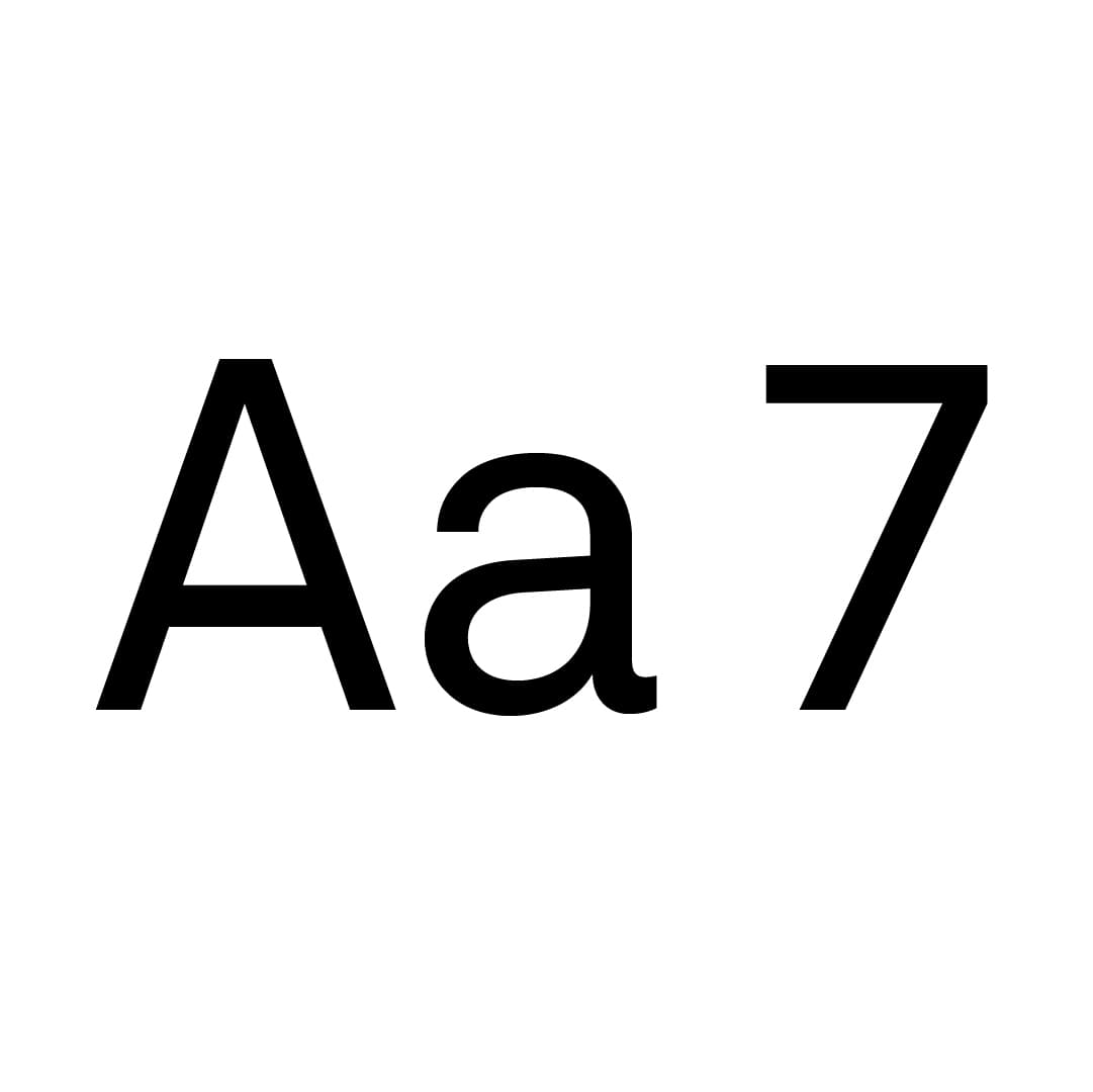 Schriftgröße 6 - Beispielbild