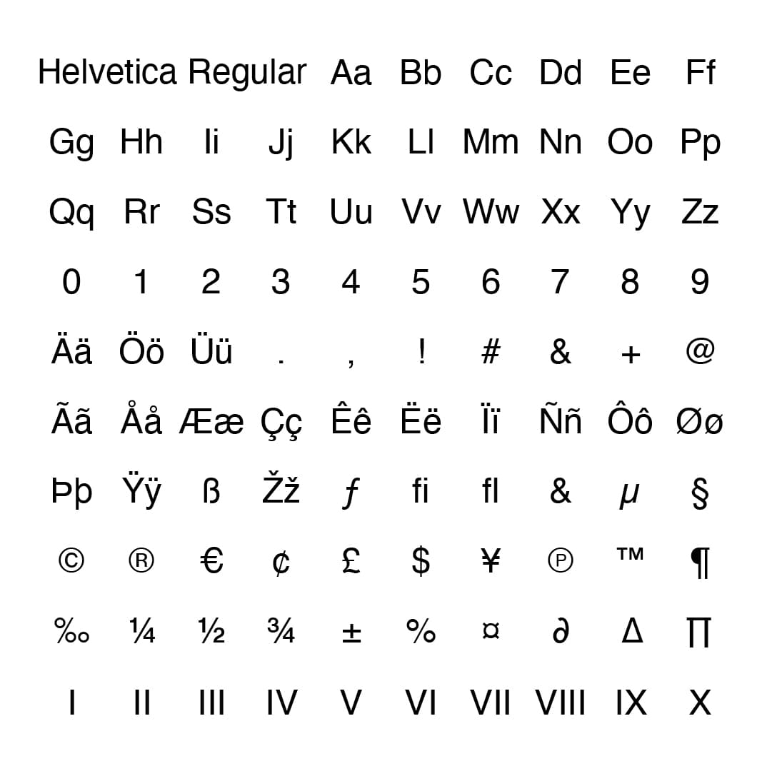 Google-Font mit Qualitäten - Spalte 1 Bild